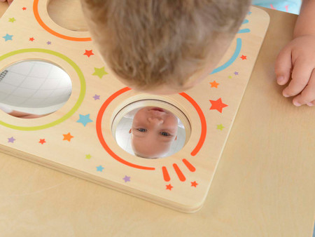 Sensoryczna Tablica Lustra I Soczewki Zakrzywienia Obrazu Masterkidz