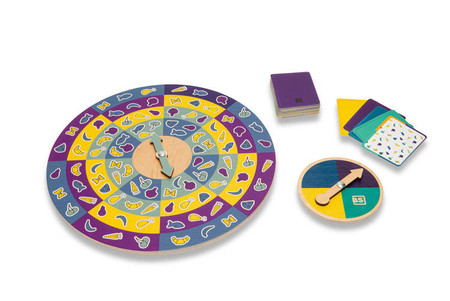 BS Toys, drewniana gra obserwacyjna ze spinerem Kolacja