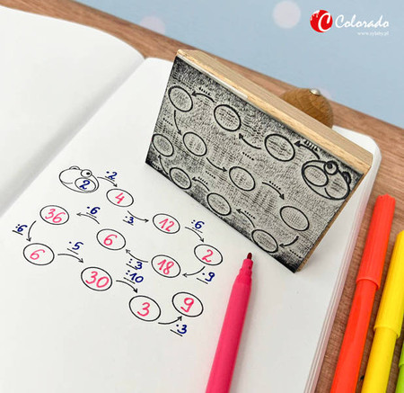 Stempel Wąż matematyczny