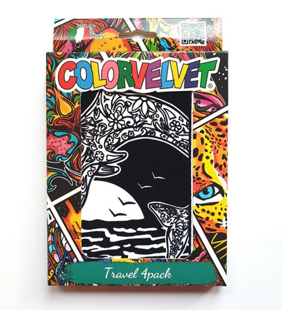 Welwetowy zestaw podróżny Akwarium