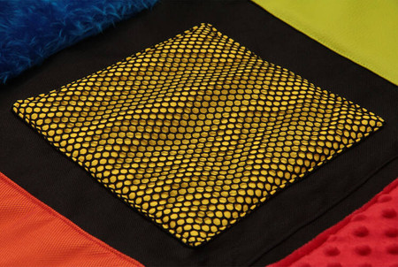 Chusta animacyjna TWISTER Sensoryczny 105 x 155 cm