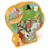 Scratch, Puzzle konturowe Safari 60 elem.