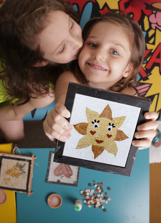 Mozaika MOSAICKIT Słońce