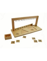 Moyo Montessori | Wieszak (perłowy materiał 11-19) OST0267_M067