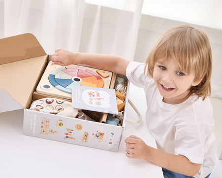 VIGA Zestaw Zabawek Edukacyjnych "Free Spirits" Pudełko Box od 36 miesiąca