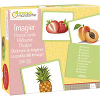 Karty z obrazkami Owoce Flashcards Fruits