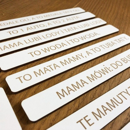 Układanka – Zdania Z Sylab Prymarnych Część 2