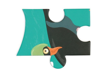 Scratch, Puzzle konturowe Wieloryb 60 elem.