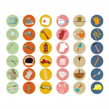 Gra Lotto dla dzieci Zawody | Londji®