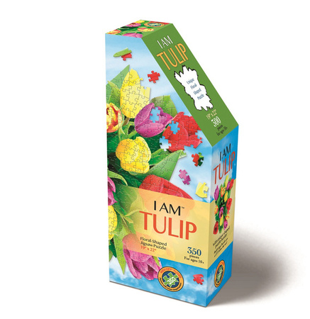 MADD CAPP,  Puzzle konturowe I AM - Tulipany 350 elem.