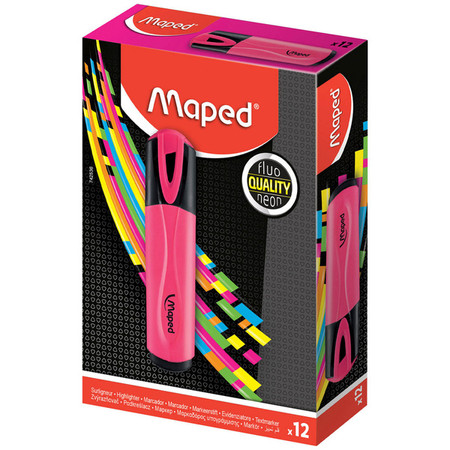 Zakreślacz Fluo Peps Różowy 1 szt.