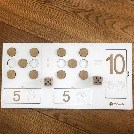 Tablica Matematyczna – Liczenie i Dodawanie do 12