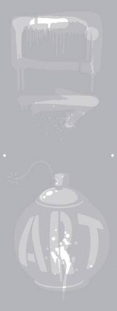 Szablon 3-stopniowy Street Art Bomba