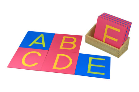 Szorstkie litery, drukowane-wielkie