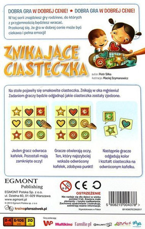 Dobra gra, w dobrej cenie - Znikające ciasteczka