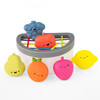 Zabawka STEM: sorter kubeczek z owocami, 6 mies.+, Sasssy