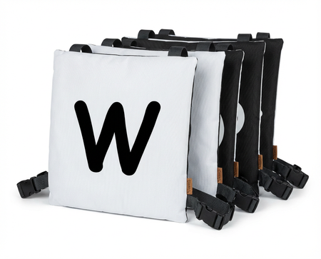 Gra słowna poduszki Literki zespołowa weselna zestaw 4 szt.