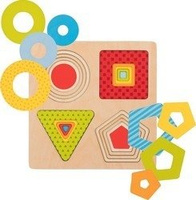 Goki puzzle warstwowe geometryczne