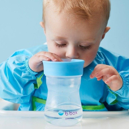Kubek treningowy 240 ml, malinowy, b.box