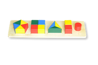 Moyo Montessori | Kolorowa układanka Figury - mały rozmiar OST0291B_O034