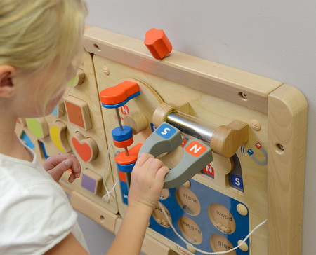 Nauka o Przyciąganiu Magnetycznym - Tablica Edukacyjna Masterkidz