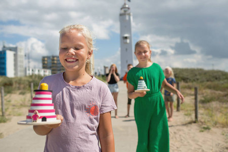 BS Toys, drewniana gra zręcznościowa Wyścig latarników