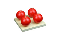 Kule z małymi kołeczkami