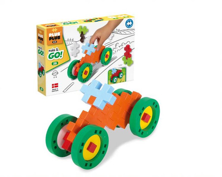 Plus-Plus Midi Basic - Make & GO! - 29 szt. Motor