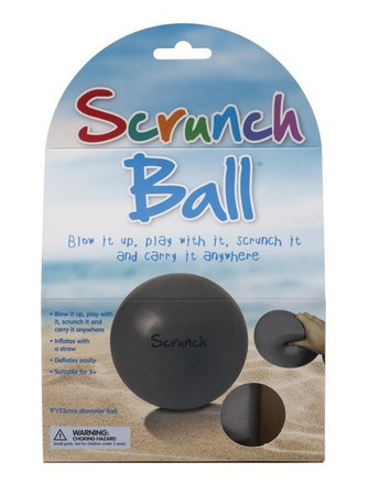 Piłka Scrunch - Pastelowy Żółty