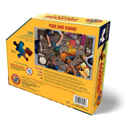 MADD CAPP,  Puzzle konturowe I AM Kogut - 100 elem.