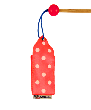Wstążka gimnastyczna Junior - różowa