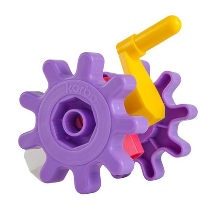 Klocki Korbo - zestaw Animals 18 elementów