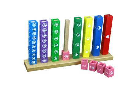 Wieża frakcyjna - Ułamki