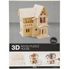 Puzzle 3D drewniane dom wariant 4