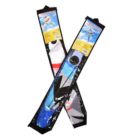 Latawiec Rekin (szary/niebieski)