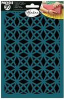 Szablon samoprzylepny 3D Geometryczny 2