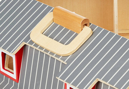 Drewniana Farma Składana Stodoła ze Zwierzątkami Melissa&Doug