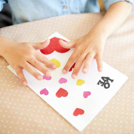 Pieczątka samotuszująca Little NIO - miłość