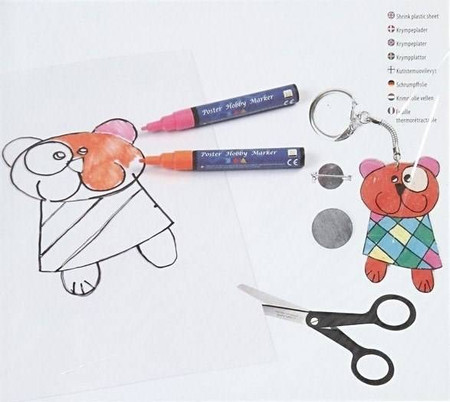 Folia termokurczliwa przezroczysta błysk 5 ark. A4