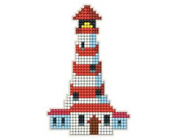 Diamentowa Mozaika z magnesem Latarnia Morska