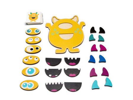 BS Toys,drewniana gra logiczna Naśladuj Humorka