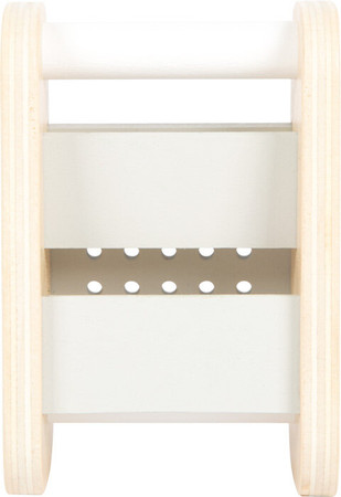 Zestaw drewniany do krojenia sałatki Fresh z miską i warzywami Small Foot 12612