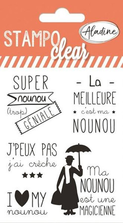 Stemple silikonowe Niania po francusku