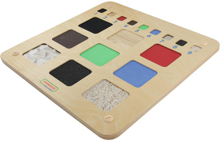 Tablica Edukacyjna Rozpoznawanie Materiałów Zmysł Dotyku