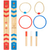 Tooky Toy Drewniana Gra Fun Serso Zręcznościowa Ring Cross