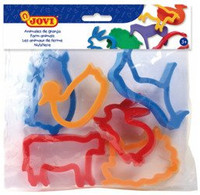 Foremki zwierzęta gospodarskie 6szt JOVI