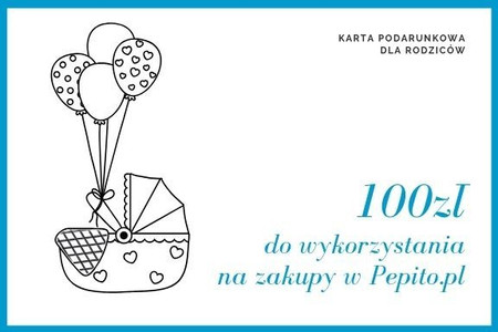 Karta podarunkowa dla przyszłej mamy - 100zł