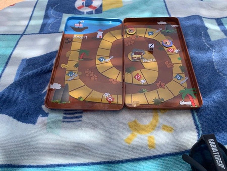 Gra magnetyczna The Purple Cow - Wyspa Skarbów