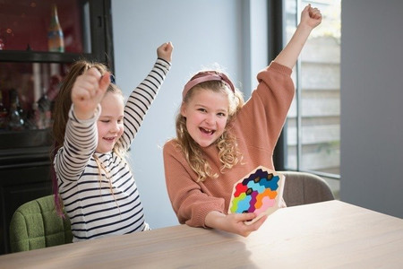 BS Toys, Gra Puzzzzzzle od pszczółki, układanka logiczna