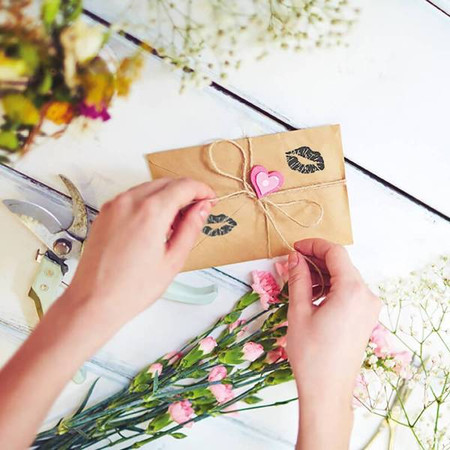 Pieczątka samotuszująca Little NIO - miłość